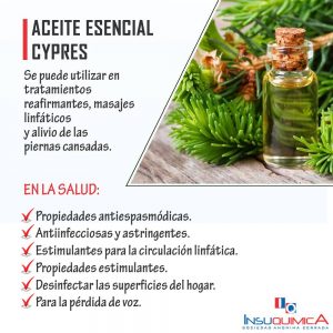 Aceite Esencial Cypres Vasana Argentina Frasco X Lt