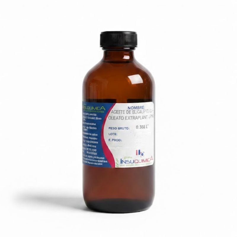 ACEITE DE EUCALIPTO USP – OLEATO EXTRAPLANT – VASANA – ARGENTINA – Frasco x 0.250 Lt. Aceite corporal de Eucalipto USP para masajes, estimulación del sistema nervioso, alivio de resfríos, reducción de la fiebre, propiedades purificantes y antibacterianas.
