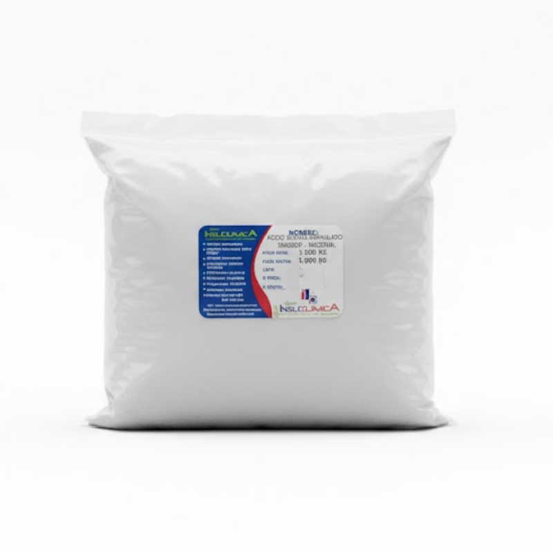 ÁCIDO BÓRICO GRANULADO Ácido bórico granulado marca InKabor, presentación nacional en bolsa de 1 kg, polvo blanco granulado para uso como insecticida, en abonos foliares, procesos de joyería (recocido y soldadura) y fabricación de vidrio para pantallas LCD.