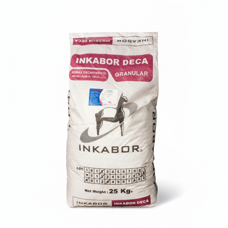 BORAX – SAL DE BORO 10H2O – INKABOR – NACIONAL – Bolsa x 25 Kg
