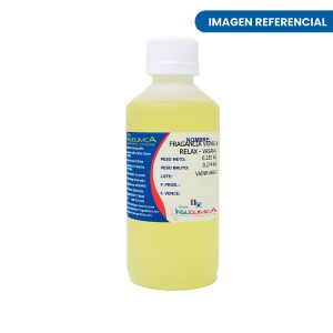Frasco de 0.250 kg de la fragancia vainilla relax