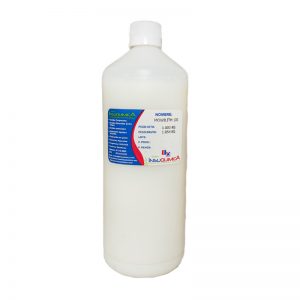 Frasco de mowiltih 100 de 1 kg en fondo blanco