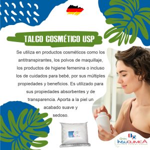 talco cosmético usp