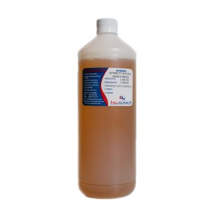 Frasco del extracto natural de árnica de 1 kg
