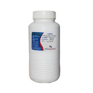 Pote de 1kg de Blend Soluprat lavavajillas líquido premium en fondo blanco