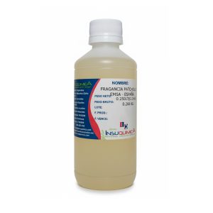 Frasco de la Fragancia PATCHOULI de 0.250 lt en fondo blanco