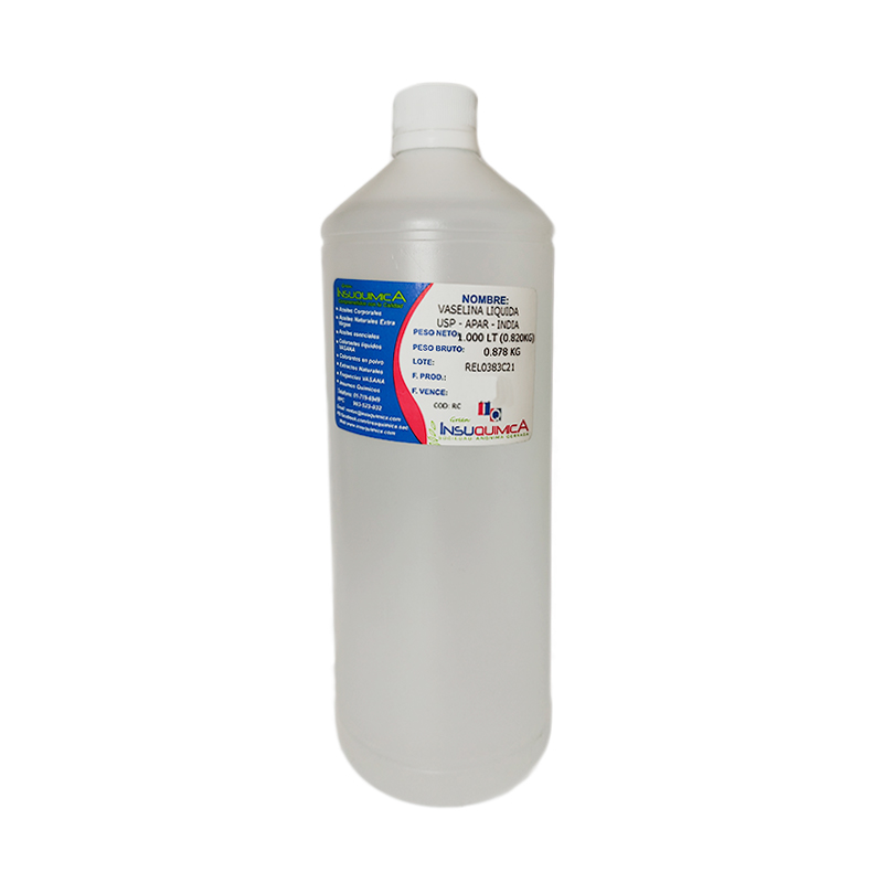 Aceite Mineral (Vaselina Liquida) USP 85 - Droguería Tacuba