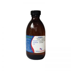 Frasco de vidrio ámbar de la fragancia Pino 700 de 0.250 lt